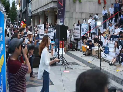 Raphael Rashid On Twitter As With Every Protest In Korea Its Now