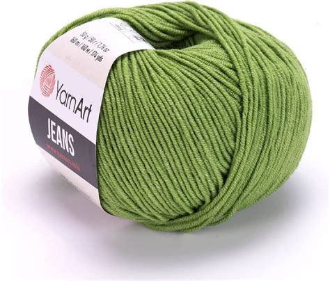 Amazon Skeins Yarnart Jeans Amigurumi Cotton Yarn Knitting