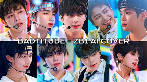 Badtitude Zb Zerobaseone Ai Cover Youtube