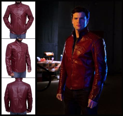 Red Superman Smallville Leather Jacket Jackets Leather Jacket