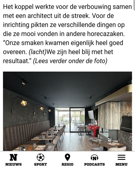 Fugazzi Restaurant De Mandel Grammene Deinze Renovatie Horeca