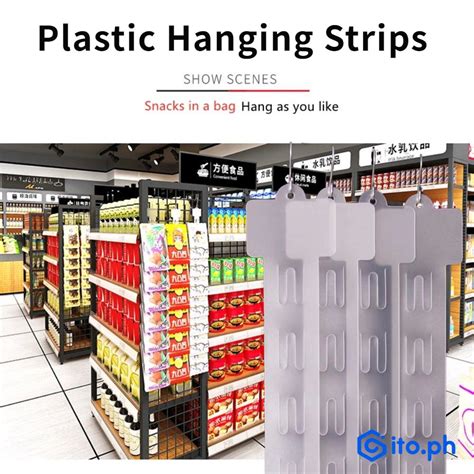 Plastic Hanging Strips Store Supermarket Hanging Clip Strip Supermarket