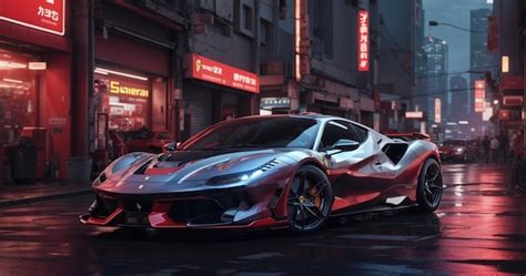 Premium Photo | Ferrari f8
