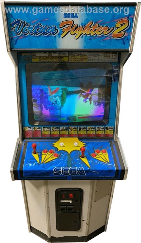 Virtua Fighter 2 - Arcade - Artwork - Cabinet