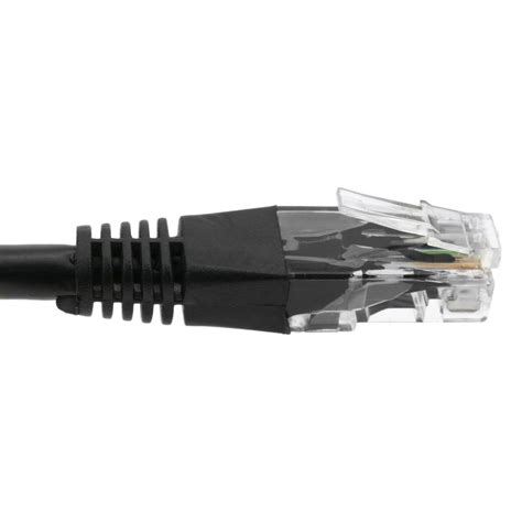 Category 6 Cable Utp Black 25cm Cablematic