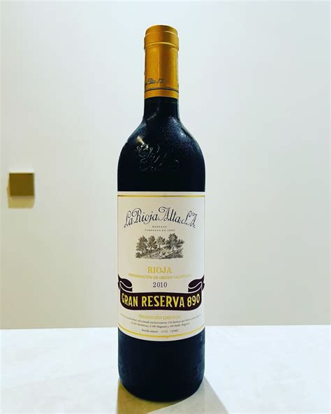 La Rioja Alta Gran Reserva 890 2010 Food Drinks Alcoholic