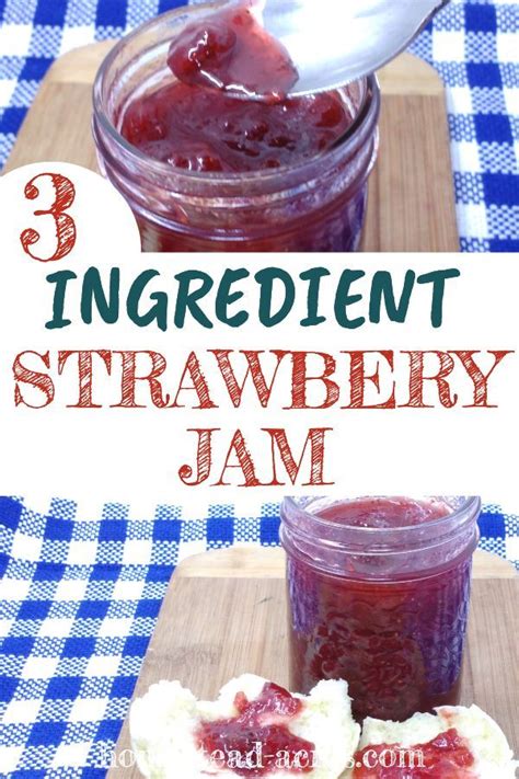 Easy Strawberry Jam Recipe Without Pectin And Low Sugar Artofit