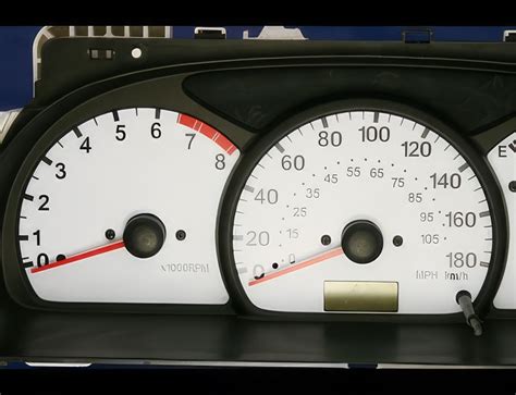 Geo Tracker Metric White Face Gauges Kph Kmh Whitegauges Net