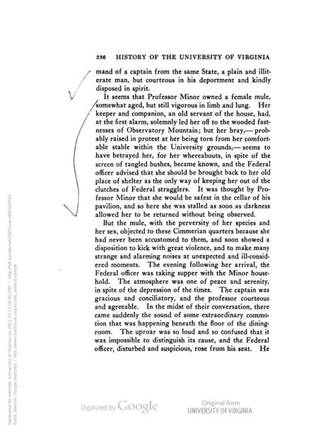 Union Occupation of the University of Virginia; an excerpt from History of the University of ...