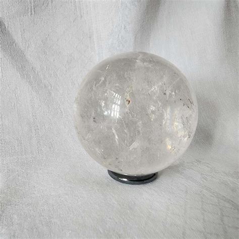 Clear Quartz Sphere5 Lovely Sunshine Crystals