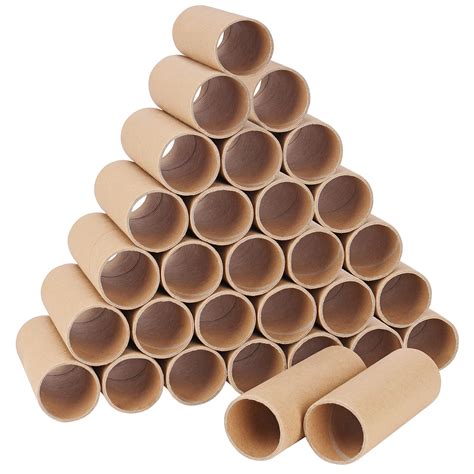 Buy Handi Stitch Pack Of Brown Kraft Cardboard Tubes Round Paper