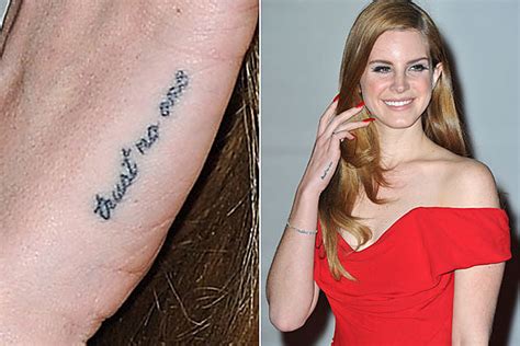 It’s Lana Del Rey’s Tattoo!