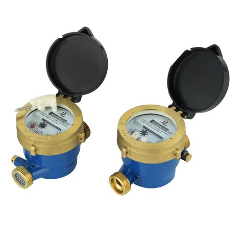 Reed Switch Magnetic Transmission Single Jet Water Meter DN15 China