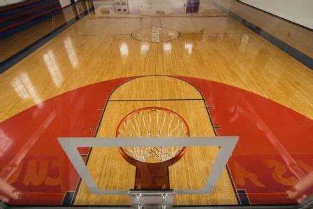 Wooden Glossy Indoor Basketball Court Flooring at Rs 315/square feet in ...