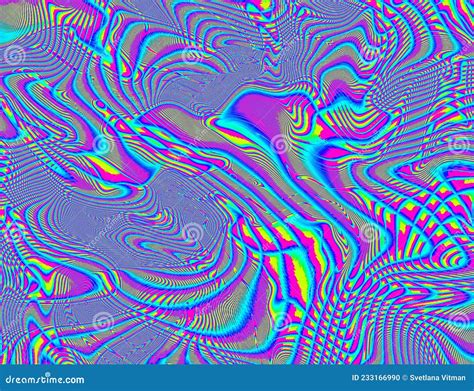 Trippy Psychedelic Rainbow Background Glitch Lsd Colorful Wallpaper