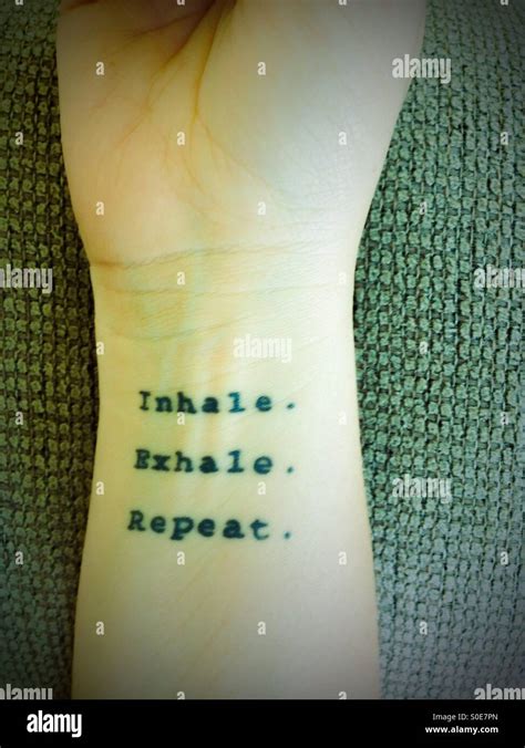 Inhale Exhale Tattoos