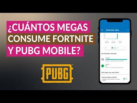 Cu Ntos Megas Utilizan Los Juegos De Fortnite Pubg Mobile Y League Of