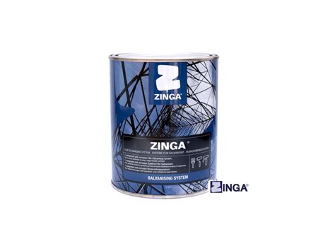 Zinga Cold Galvanizing System 96 Zinc Rich 2 Kg 2533 Us Fl Oz