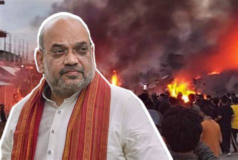 Manipur Violence Amit Shah Holds Slew Of Meetings Top Athletes From State Write To Centre Over