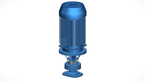 Vertical Centrifugal Booster Pump V1 3D Model By Osama M Stwitch1