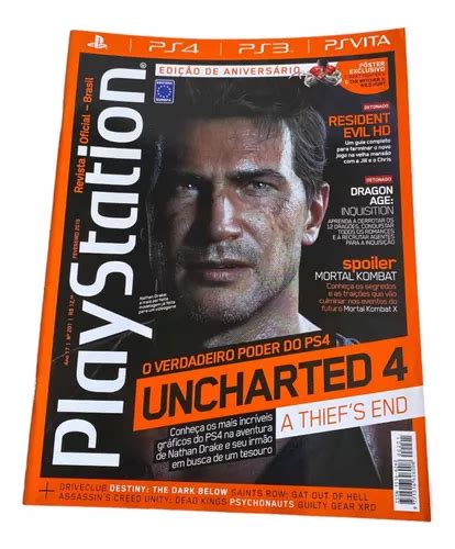 Revista Playstation Edi O N Uncharted Resident Evil Escorrega