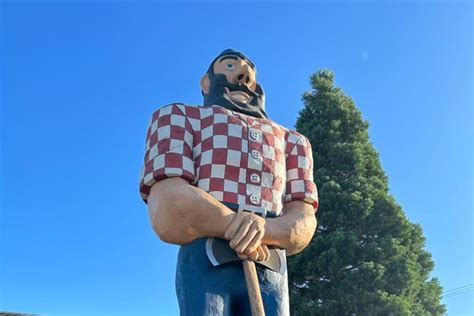 Paul Bunyan Statue Atlas Obscura