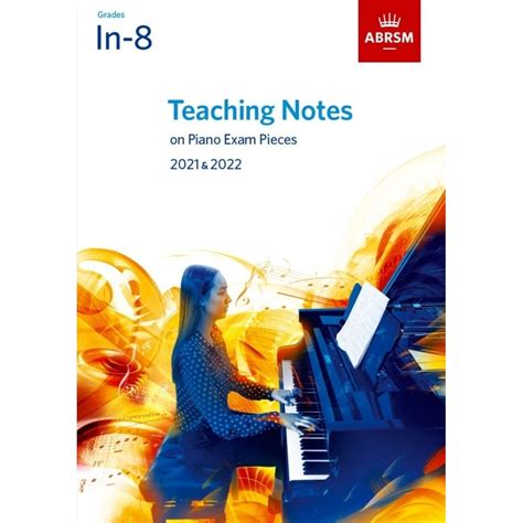 Teaching Notes On Piano Exam Pieces 2021 And 2022 Abrsm Grades In 8