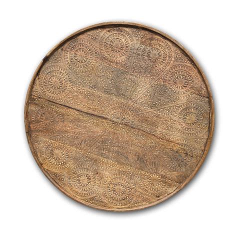 Runder Couchtisch 'Araqui', natur, Ø 80 cm, H 47 cm von fischer's lagerhaus