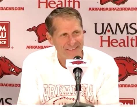 Arkansas Razorbacks Head Coach Eric Musselman Trevon Brazile El Ellis