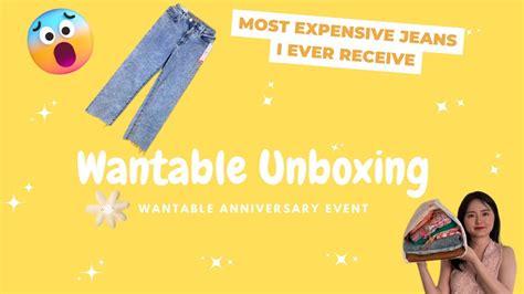 Wantable Anniversary Edit Unboxing Try On Haul I Receive The Most