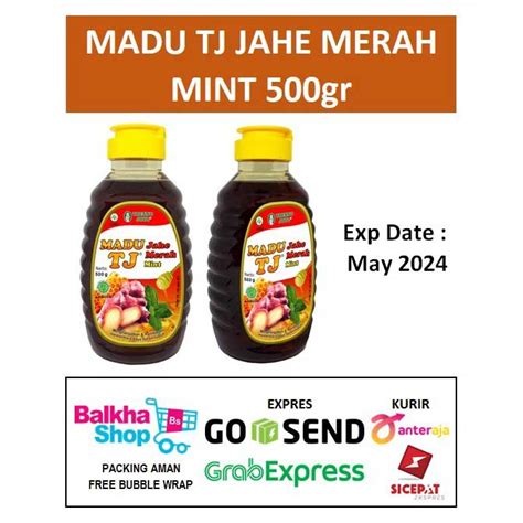 Jual Madu Tj Jahe Merah 500Gr - Peralatan Kesehatan Lainnya Termurah ...