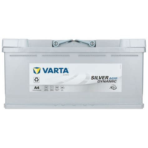 Varta A V Ah Agm Autobatterie Starterbatterie Silver Dynamic Agm