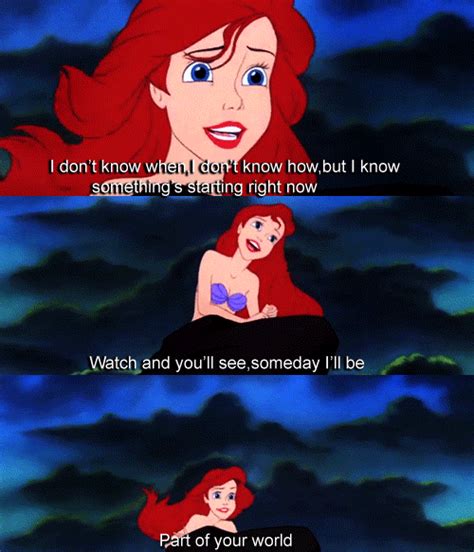 The Little Mermaid Quotes Ariel Disney The Little Mermaid Inspiring Animated  Picture