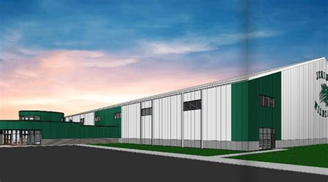 Indoor athletic facility is being constructed at Jenison High School in Jenison, Mich ...