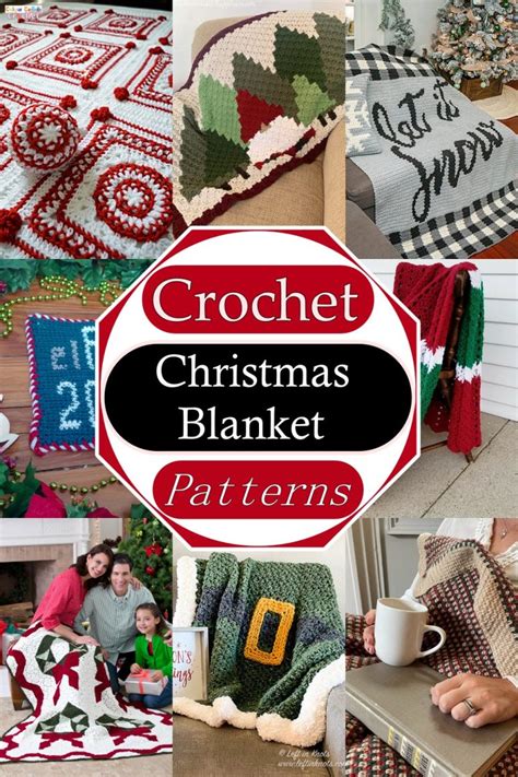 Free Crochet Christmas Blanket Patterns For Holidays