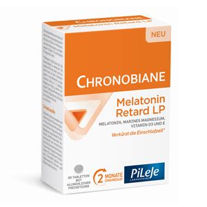 Chronobiane Melatonin Retard Lp Mg Beschreibung Anwendungshinweise