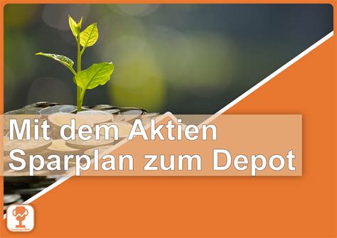 Mit Dem Aktien Sparplan Zum Depot Gewinnerportfolio