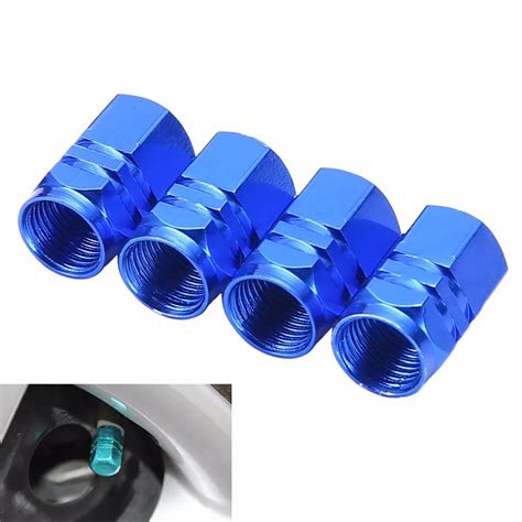 New Pcs Universal Aluminum Car Wheel Tire Tyre Valve Air Stem Cap