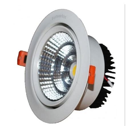 W Round Led Cob Down Light At Rs Piece Cob Led Downlight In