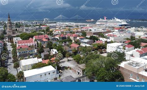 Stormy Weather in Charleston, South Carolina Stock Photo - Image of rolling, south: 254510008