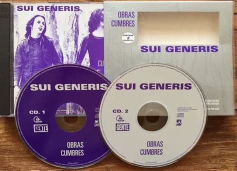 Sui Generis Obras Cumbres Charly Garcia 2 Cd S 2000 Sony Arg MercadoLibre