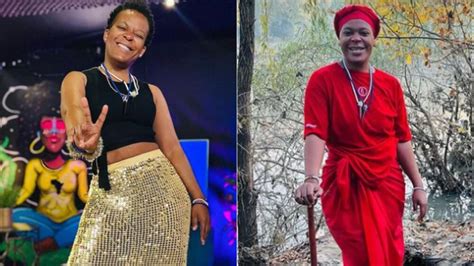 Zodwa Wabantus Clip Of Traditional Dance Amid Sangoma Journey Mzansi