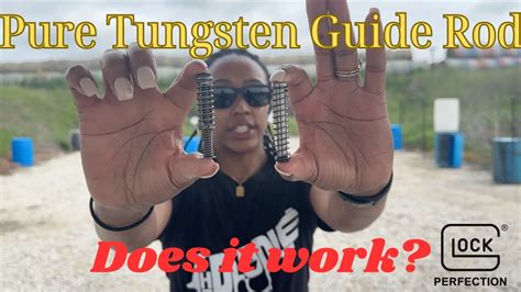 Glock 43X Pure Tungsten Guide Rod YouTube