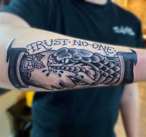 Amazing Trust No One Tattoo Ideas Guide Artofit