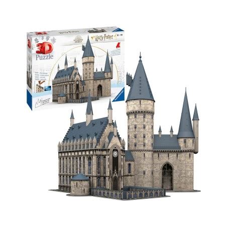 Puzzle 3D Sala Grande Castello Di Hogwarts Harry Potter