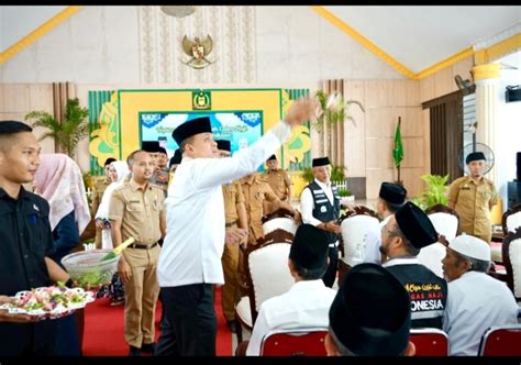 Tepung Tawari Calon Jamaah Haji Kabupaten Langkat Ini Pesan Pj Bupati