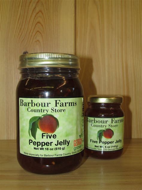 5 Pepper Jelly Barbour Farms