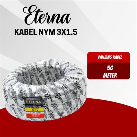 Eterna Kabel Listrik Kawat Tembaga Nym Eterna X Kabel Nym X M