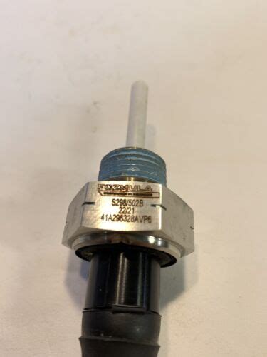 Fozmula Capacitance Type Coolant Level Switch S298 502b 41a296328avp6 1 2npt Temperature Sensors