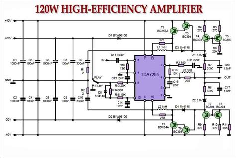 Tda Bridge Power Amplifier W Circuit Tronicspro